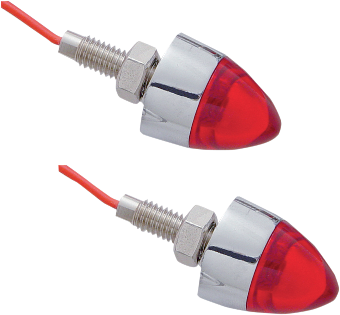 Bullet Mini Marker Lights - Red — Ramjet Racing