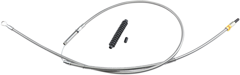 High-Efficiency Stainless Steel Clutch Cable for Harley-Davidson - +12" - '07 Touring