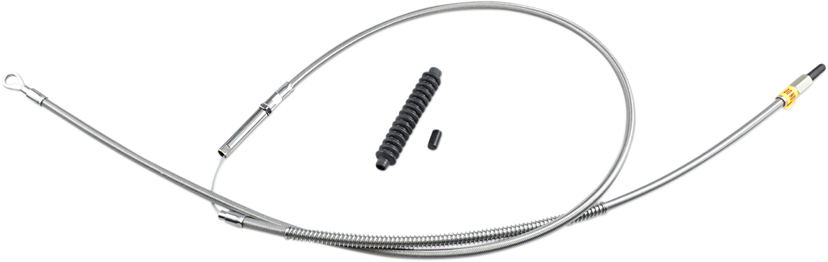 High-Efficiency Stainless Steel Clutch Cable for Harley-Davidson - +12" - '07 Touring