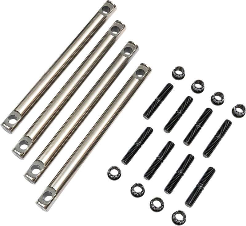 Rocker Shafts/Studs/Nuts - Kit - M8