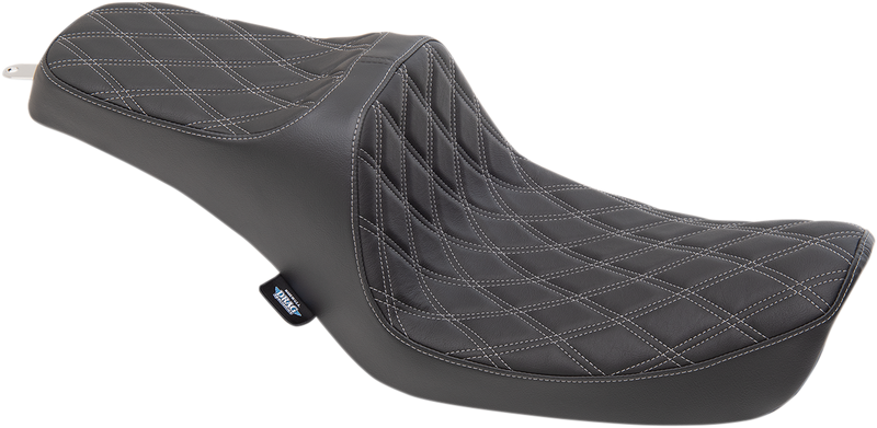 Predator III Seat - Double Diamond - Silver Stitching - FXD '96-'03