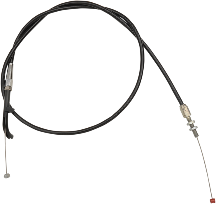 Black Vinyl Throttle Cable for Victory - +6" - '08-'16