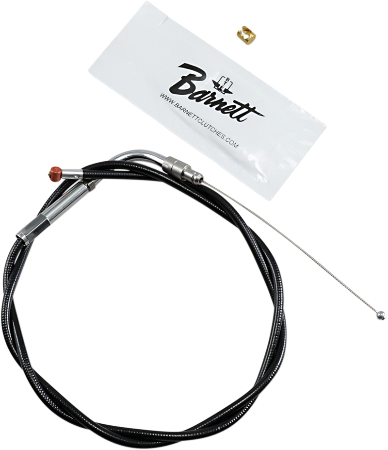 Black Vinyl Throttle Cable - 32" Length