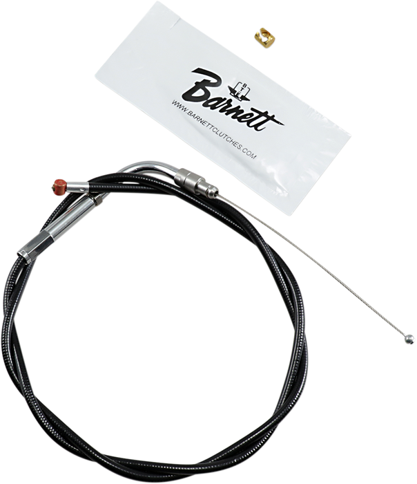 Black Vinyl Throttle Cable - 32" Length