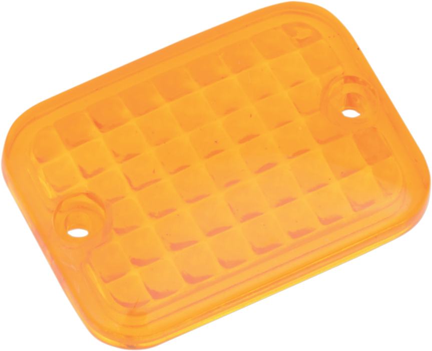 Replacement Rectangular Lens - Amber