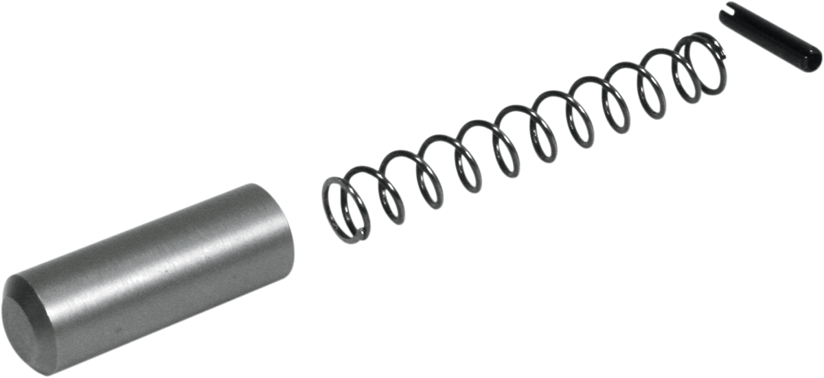 Pressure Relief Kit - Valve Plunger, Spring & Roll Pin - Camplate - Twin Cam