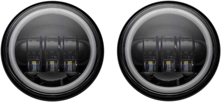 4.5" Passing Lamp - with Halo - Chrome