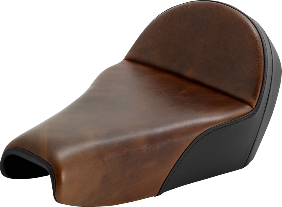 Lariat Solo Seat - Distressed Leather - 3.3 Gal Tank - XL '04-'22