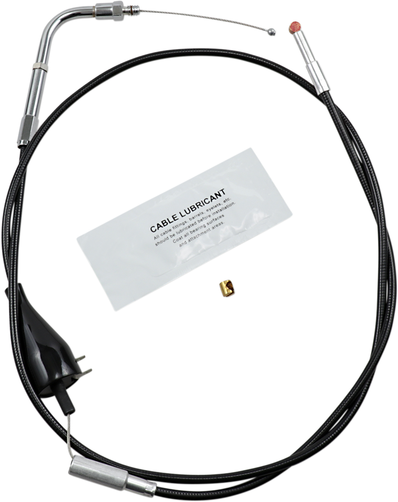 Black Vinyl Idle Cable - 42" Length