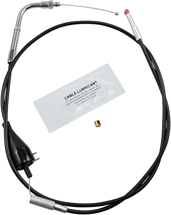 Black Vinyl Idle Cable - 42" Length