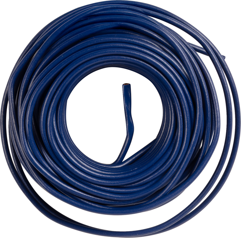 35' Wire Spool - 16 Gauge - Blue