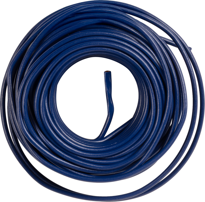 35' Wire Spool - 16 Gauge - Blue