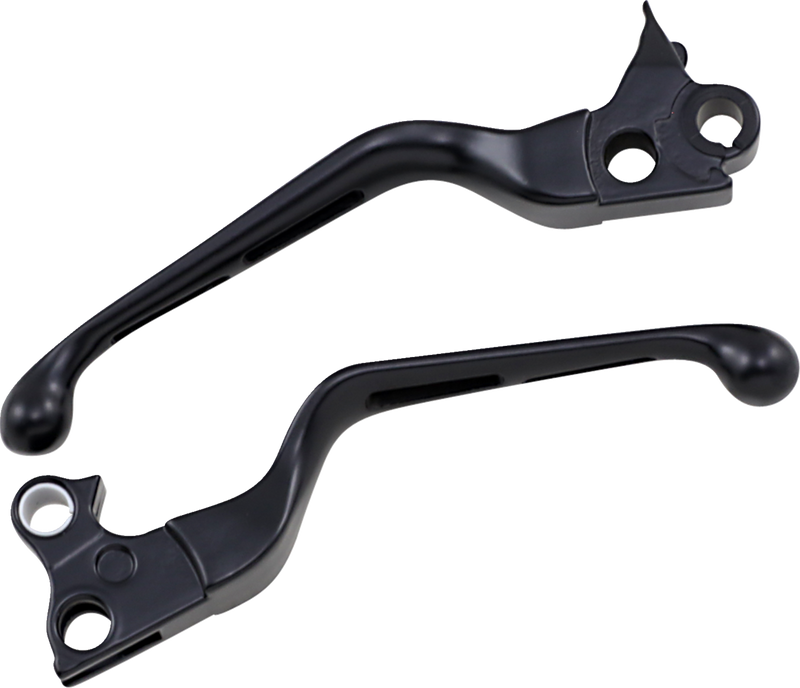 Slotted Wide Blade Lever Set - Black