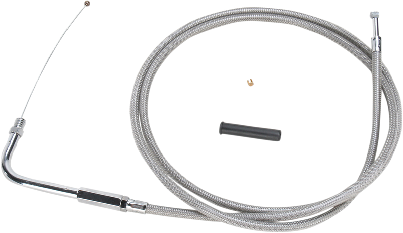 Stainless Braided Throttle Cable - 54"