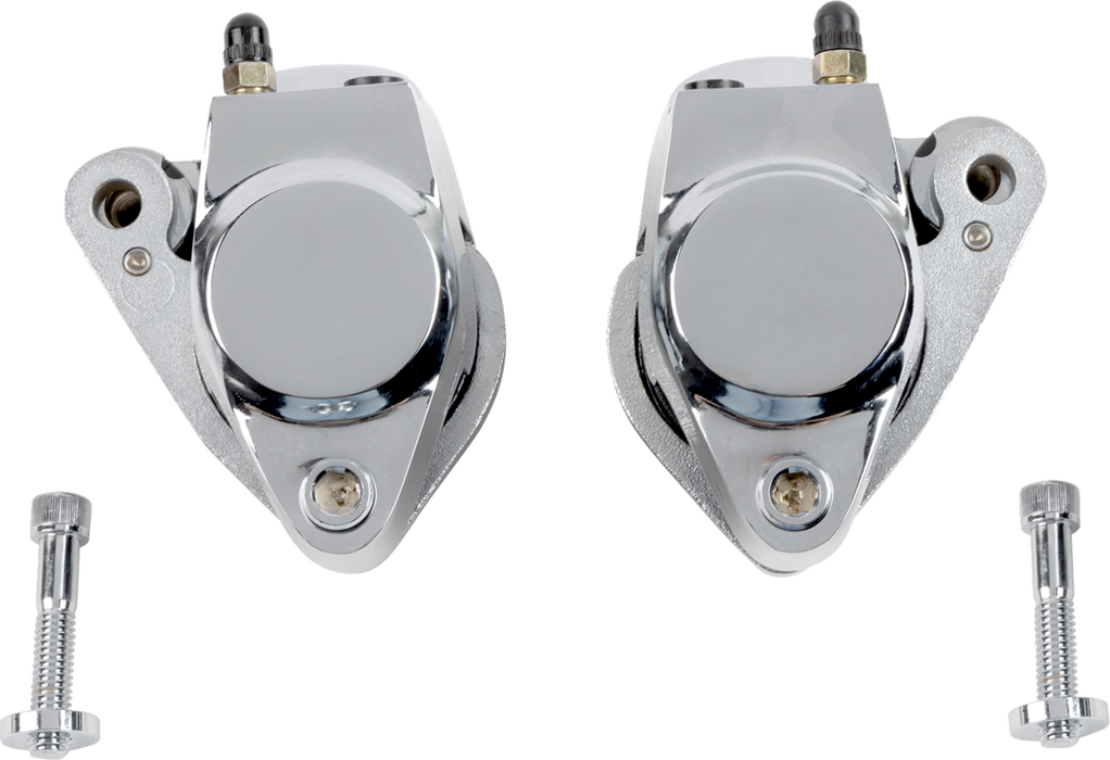 Front Caliper - Chrome - Dual Kit