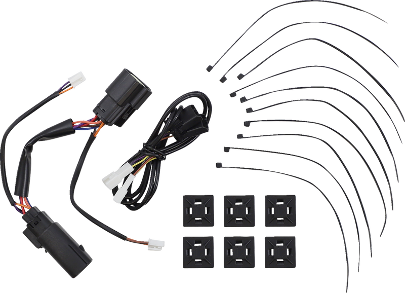LED Saddlebag Light - Red - Black