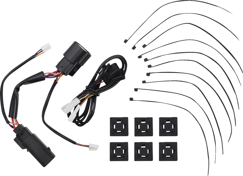 LED Saddlebag Light - Red - Black
