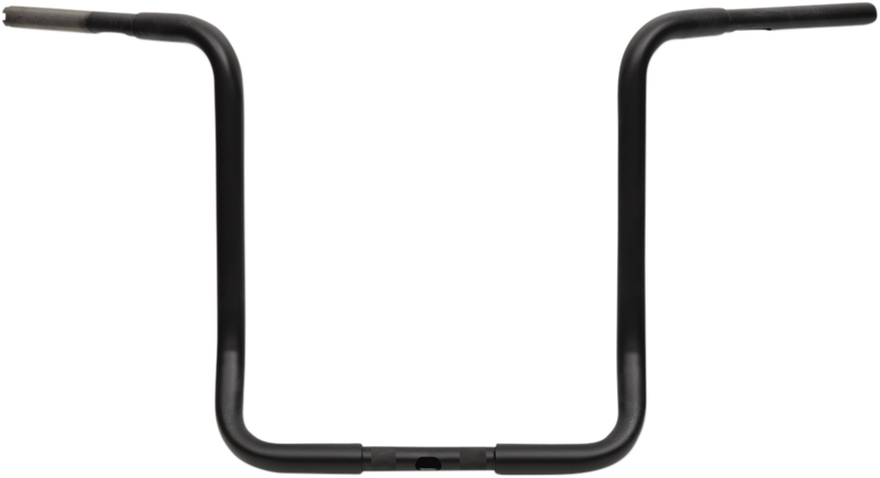 1-1/4" Buffalo Touring Handlebar - 17" - TBW - Flat Black