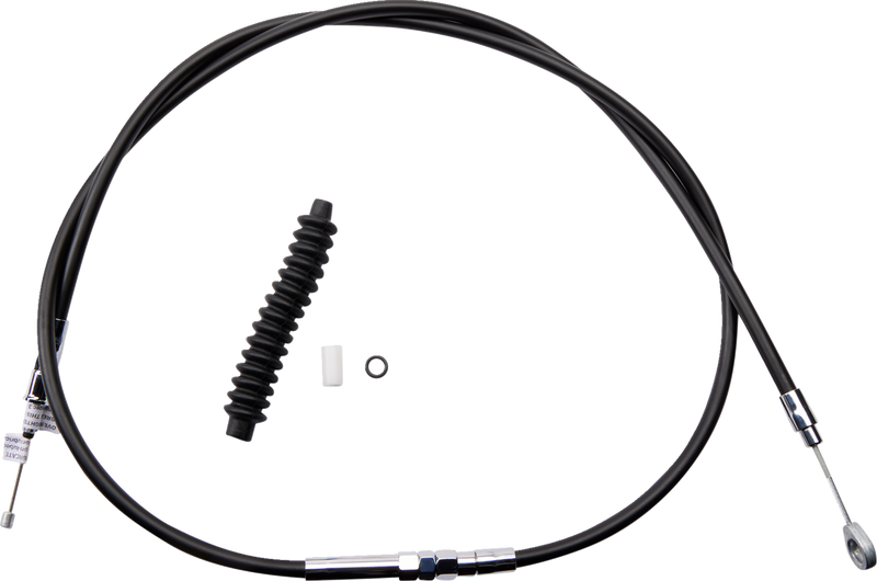 High-Efficiency Black Vinyl Clutch Cable - 66-11/16"