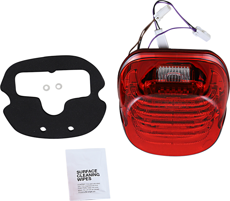 Taillight/Turn Signal - Top Window - Red Lens