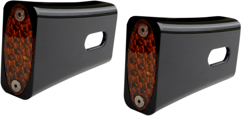 Strut LED Marker Light - Black/Amber