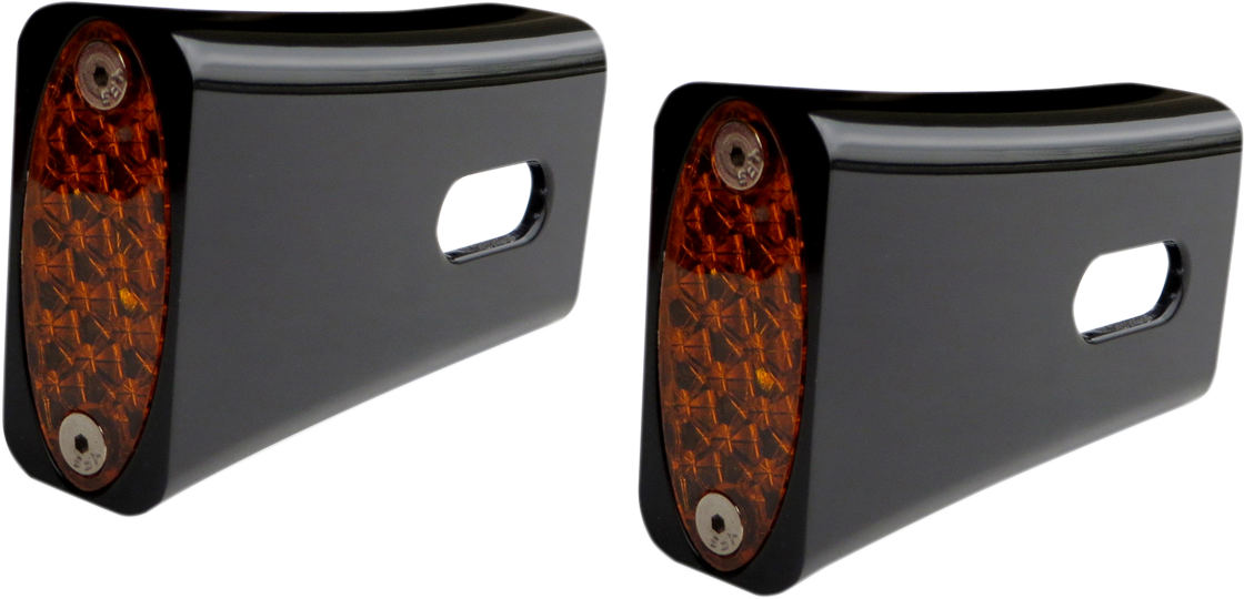 Strut LED Marker Light - Black/Amber