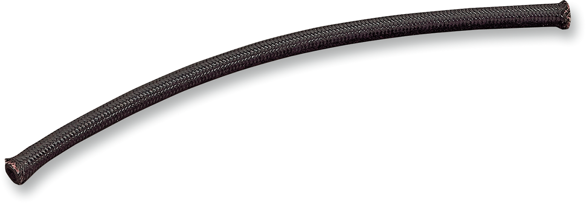 Braided Hose - Black - 1/4" - 6'