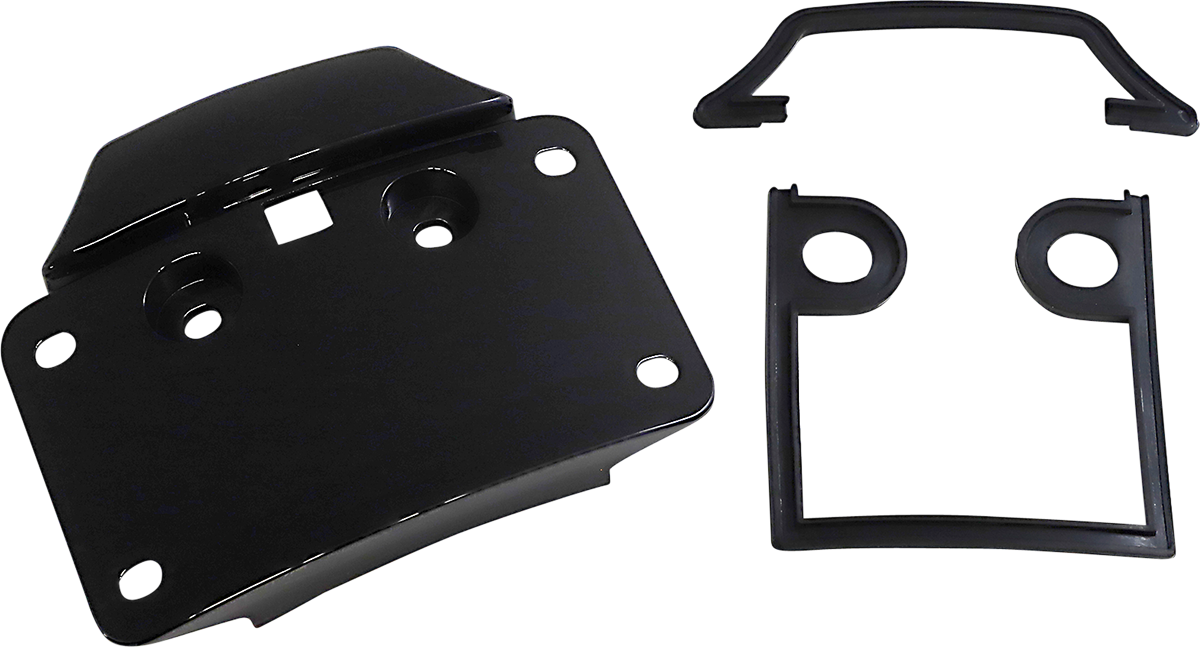 License Plate Mount - CVO - Black