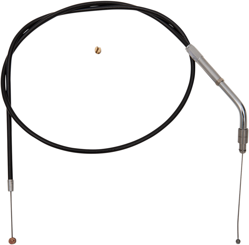 Black Vinyl Throttle Cable - 32" Length