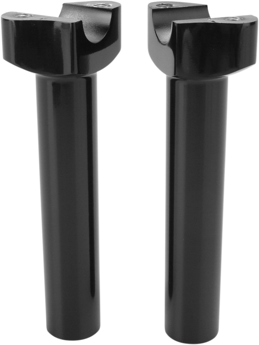 Forged Aluminum Handlebar Risers - Straight - 6-1/2
