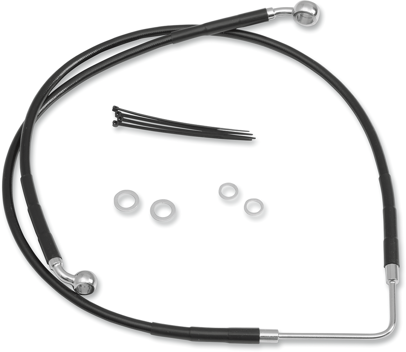 Brake Line - Front (Upper) - Black
