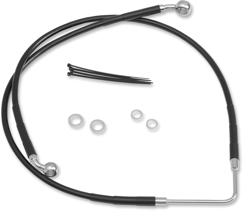 Brake Line - Front (Upper) - Black