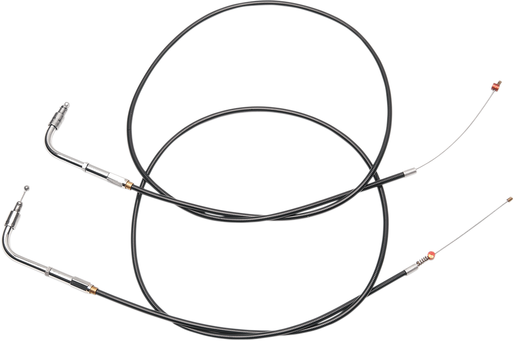 Black Vinyl Throttle Cable - 35" Length