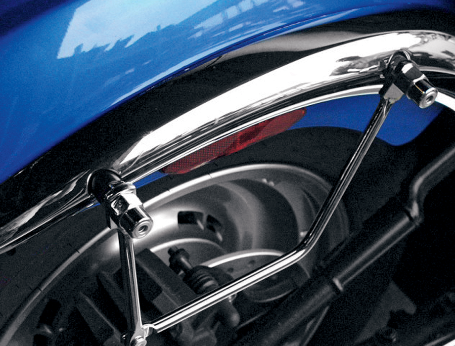 Saddlebag Support - Chrome - Harley