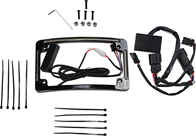 Radius License Plate Frame - Black