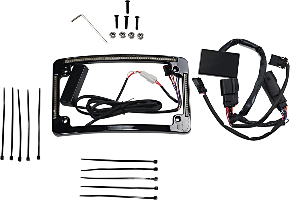 Radius License Plate Frame - Black