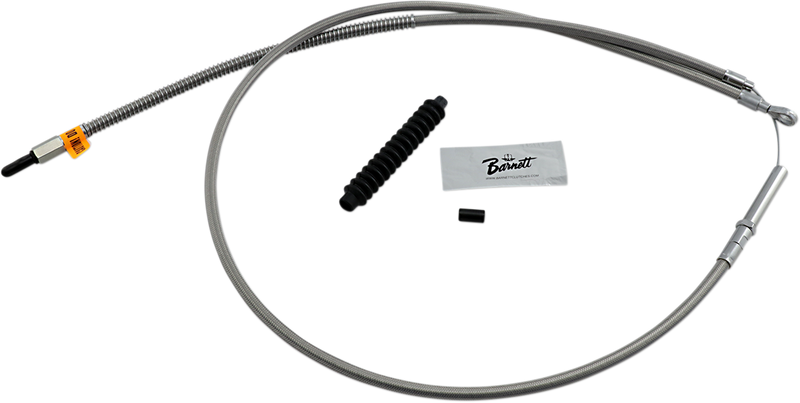 High-Efficiency Stainless Steel Clutch Cable for Harley-Davidson - +10" - '08-'16 Touring/Trike