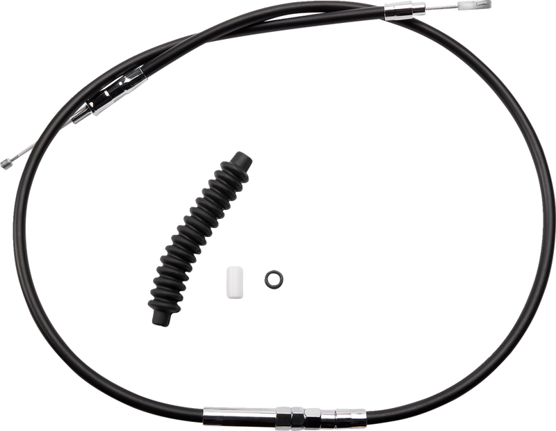 High-Efficiency Black Vinyl Clutch Cable - 50"