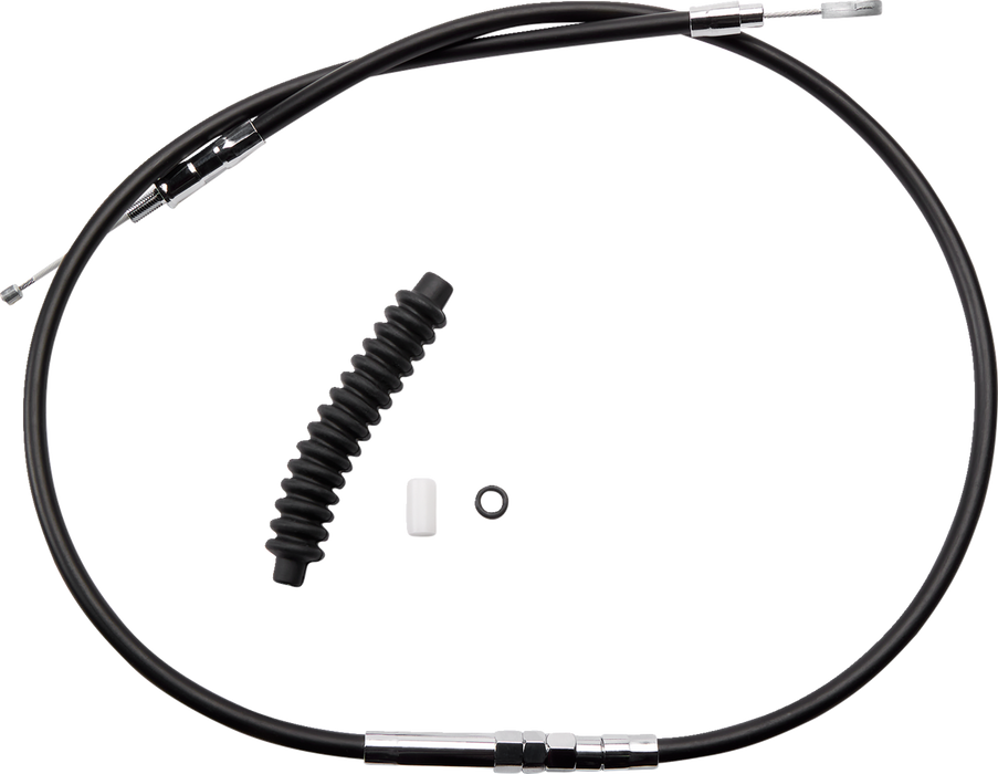 High-Efficiency Black Vinyl Clutch Cable - 80"
