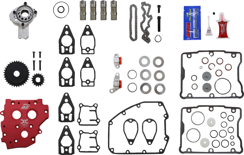 HP+Â® Oiling System/Camchest Kit - Twin Cam '07-'17 | Dyna '06