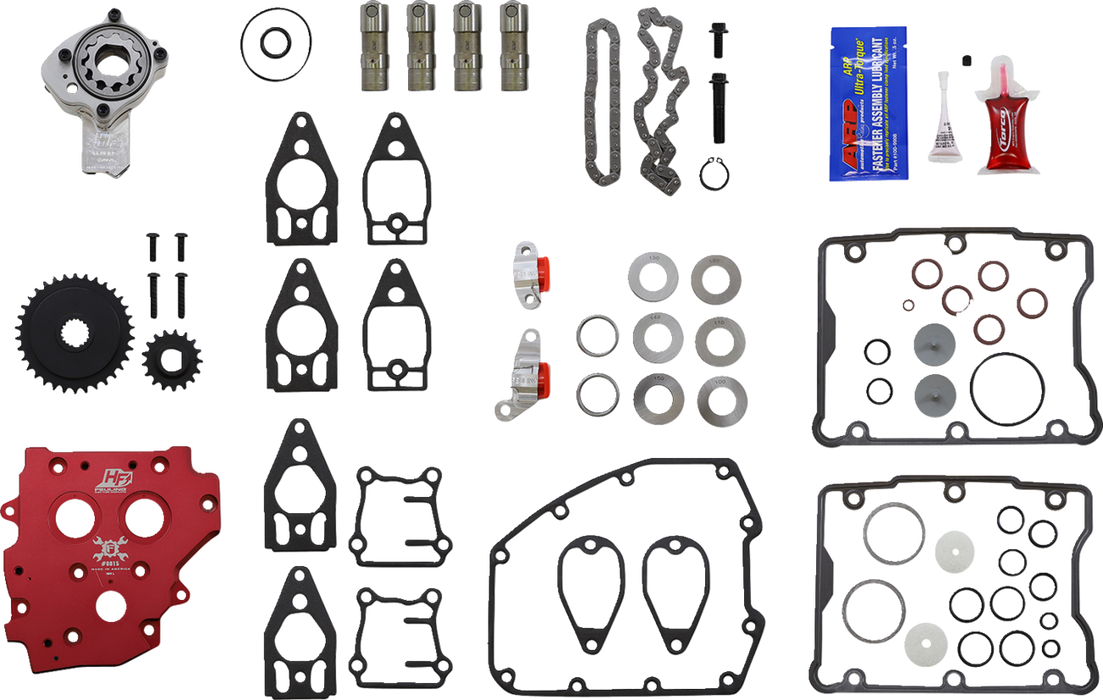HP+® Oiling System/Camchest Kit - Twin Cam '07-'17 | Dyna '06