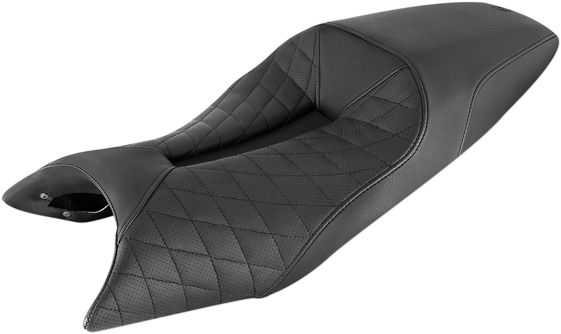 LS Track Seat - Lattice Stitched - Black - FTR1200