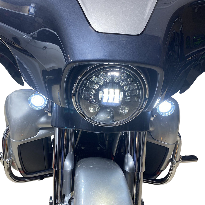7" Adaptive Headlamp - Chrome