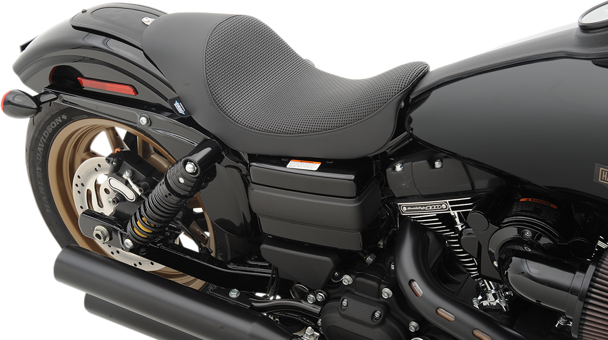 3/4 Solo Seat - Low - Basketweave - FXD/FLD '06-'17