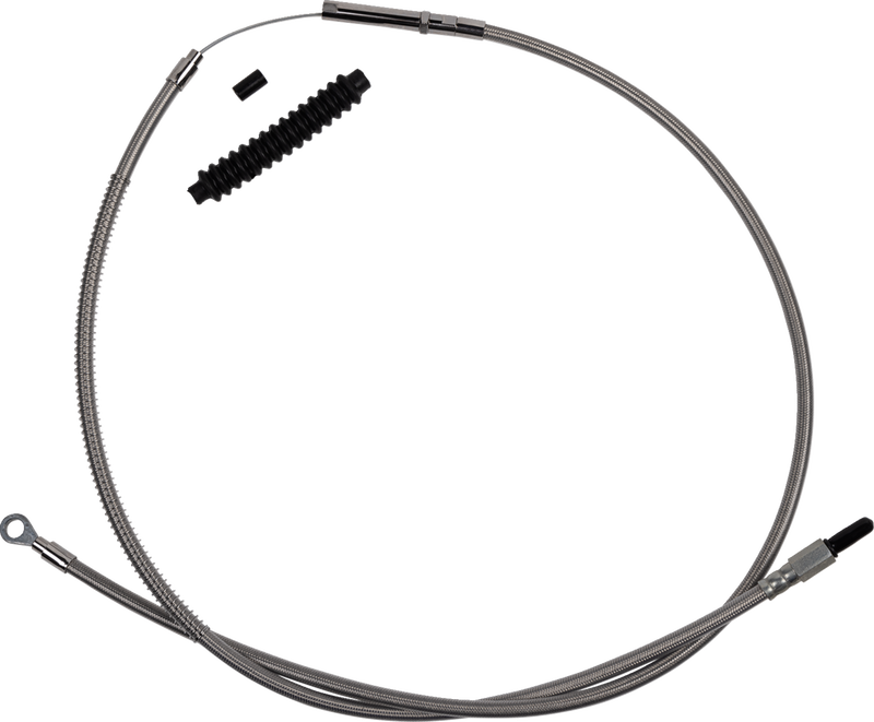 High-Efficiency Stainless Steel Clutch Cable for Harley-Davidson - Standard - '18-'23 Softail
