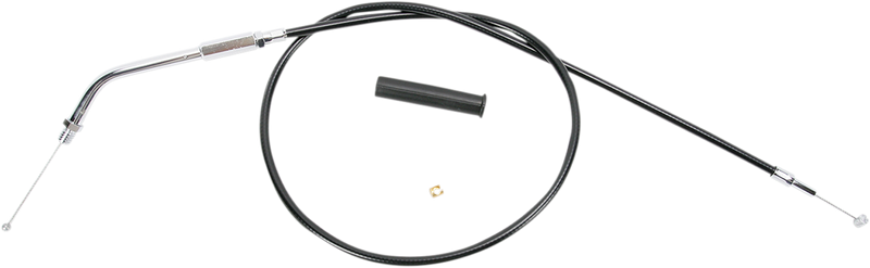 Black Vinyl Throttle Cable - 30"