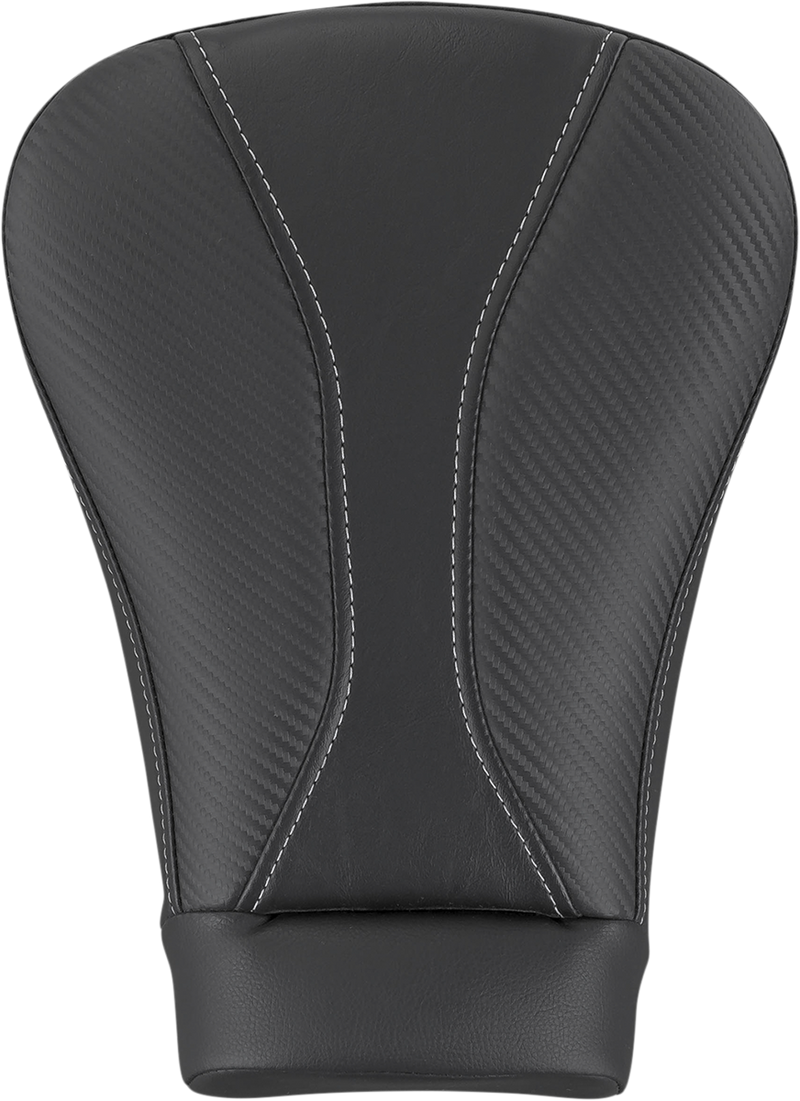 Dominator Pillion Pad - Sport - Black w/ Gray Stitching - FL '08-'25