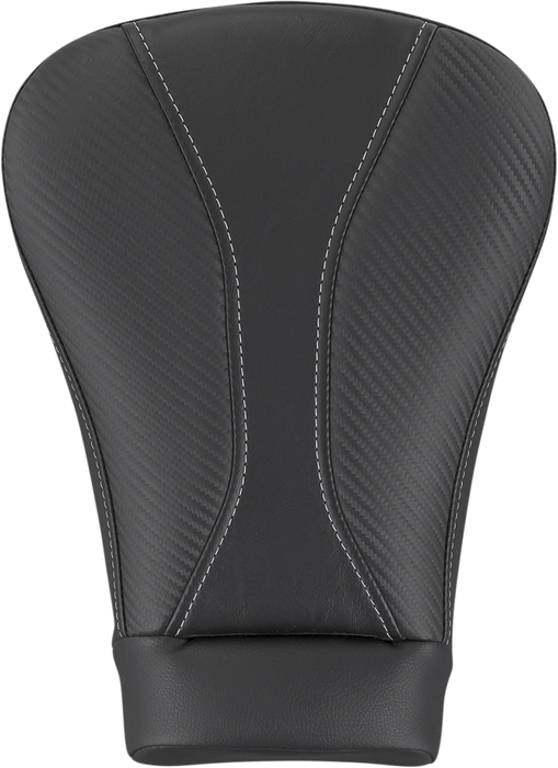 Dominator Pillion Pad - Sport - Black w/ Gray Stitching - FL '08-'25