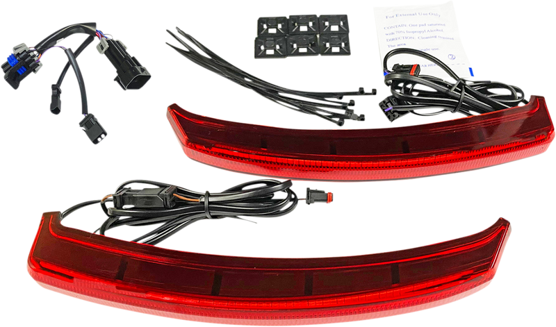 Saddlebag Lights - Red