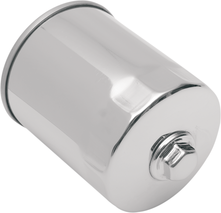 Magnetic Ring Oil Filter with Nut - Chrome - 2-1/4"